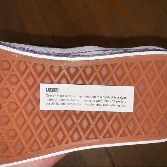 NWT Slip On Glow in the Dark Vans Women’s 6.5 Men 5 - Picture 3 of 8